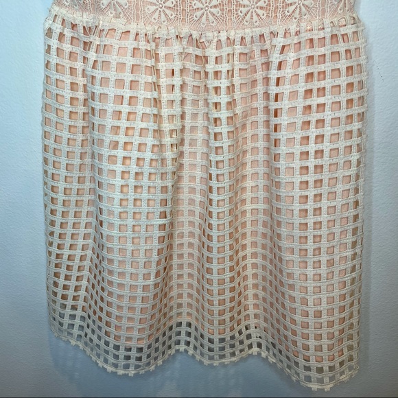 ELLIAT REVOLVE Soft Pink Lace Overlay Dress - Picture 5 of 15